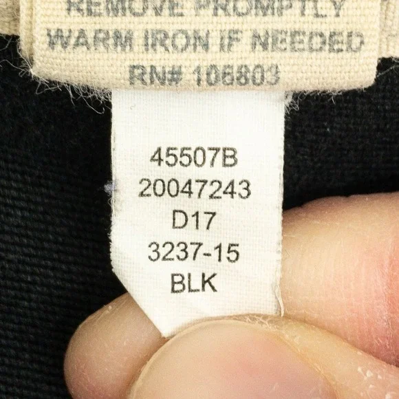 Duluth Trading Co Flex Fire Hose Cargo Pants Mens 36x32 (35x29) Black Utility - Picture 11 of 11